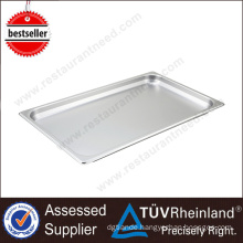 High Quality Buffet Equipment Cafeteria Stainless Steel Square Tray